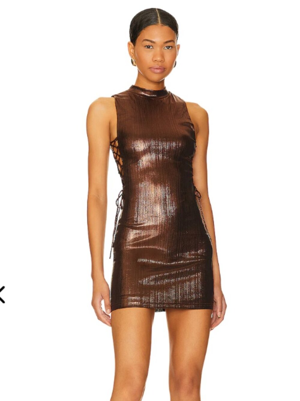 superdown Theresa Lace Up Dress